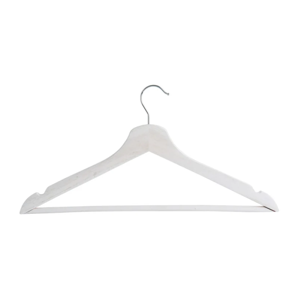 Kleerhangers "Wit" 25 stuks